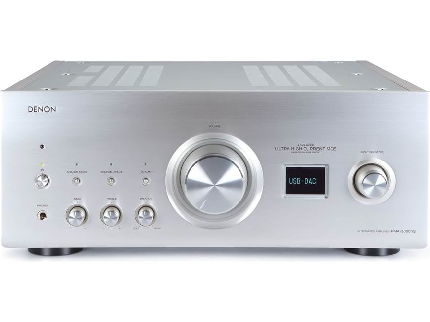 Denon PMA-3000NE (Silver) Stereo integrated amplifier with built
