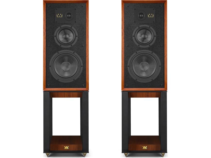 Wharfedale SUPER LINTON (Mahogany) Matched pair of speakers with