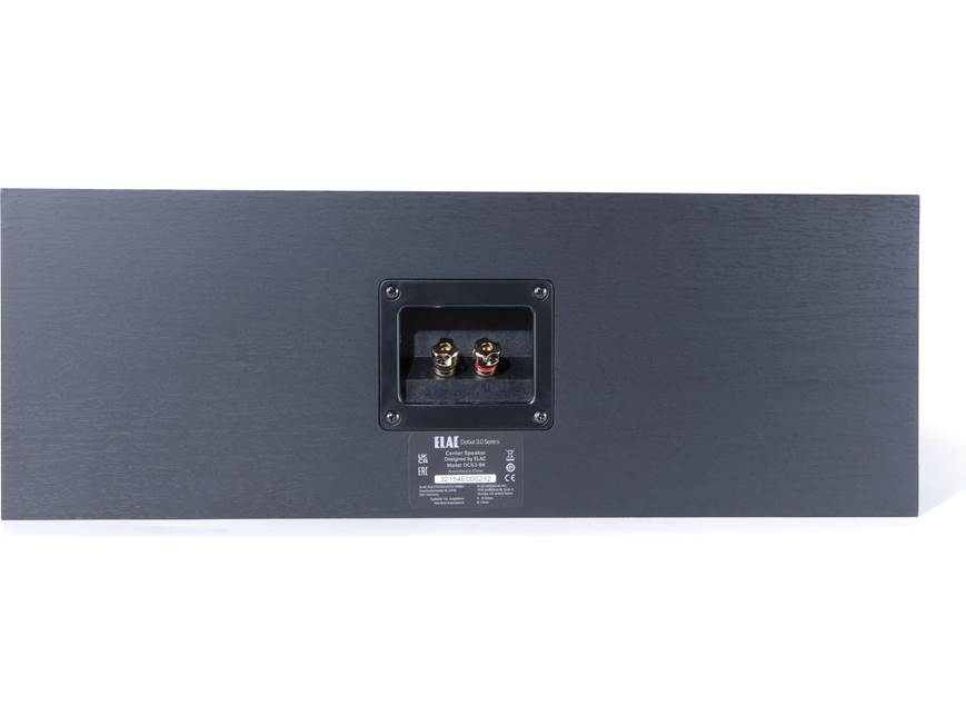 ELAC Debut 3.0 DC53 (Black) Center channel speaker (Black) at