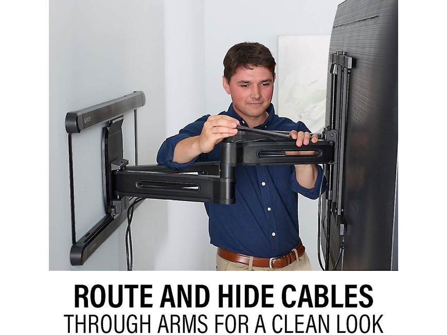 Sanus VLF828 Advanced full-motion 4D® + Shift™ wall mount for TVs