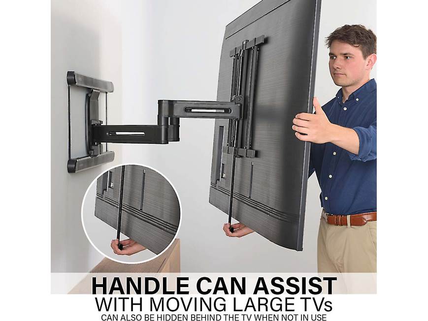 Sanus VLF828 Advanced full-motion 4D® + Shift™ wall mount for TVs