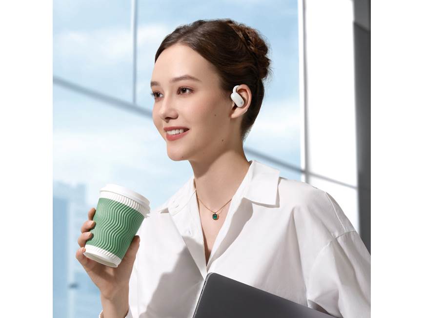 Anker Soundcore Aerofit 2 (White) Wireless open-ear earbuds with