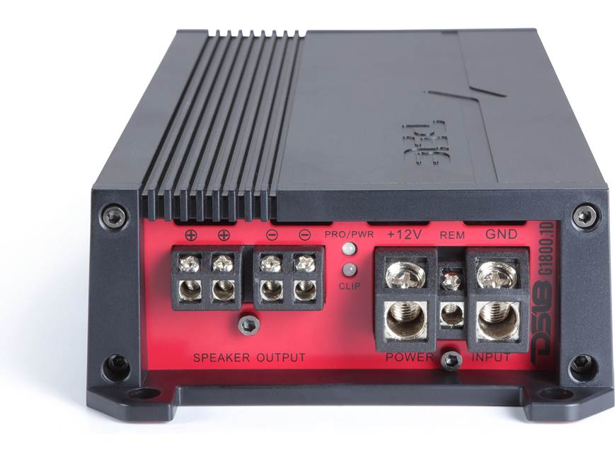 DS18 G1800.1D Gen-X mono subwoofer amplifier — 600 watts RMS x 1