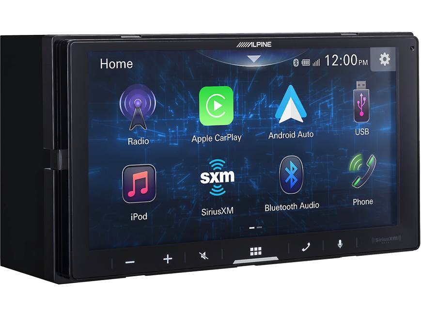 Alpine iLX-W770 and 4-channel Amp Package Includes iLX-W770