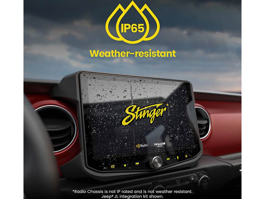 Stinger IX210 HORIZON10 digital multimedia receiver with floating