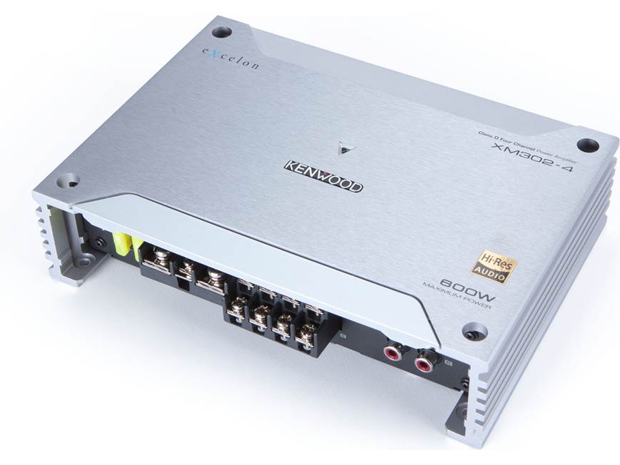 Kenwood Excelon XM302-4 4-channel powersports/marine amplifier