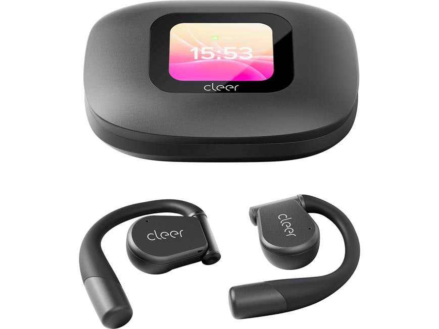 Cleer ARC 3 (Black) Wireless open-ear earbuds with touchscreen