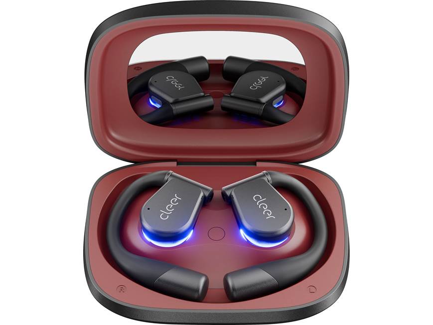 Cleer ARC 3 (Black) Wireless open-ear earbuds with touchscreen