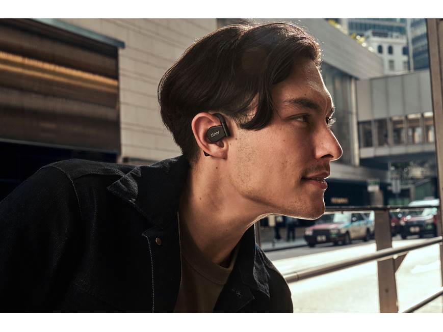 Cleer ARC 3 (Black) Wireless open-ear earbuds with touchscreen