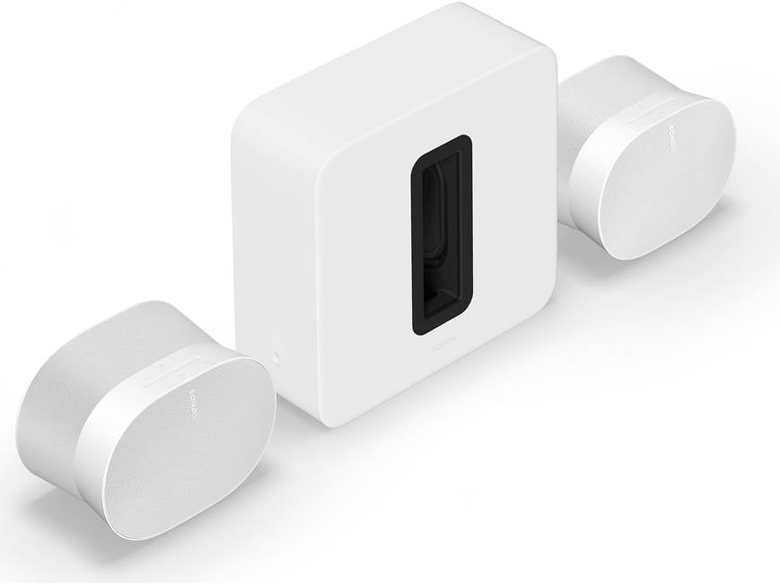 Sonos Ultimate Home Theater Completion Set (White) Includes Sonos