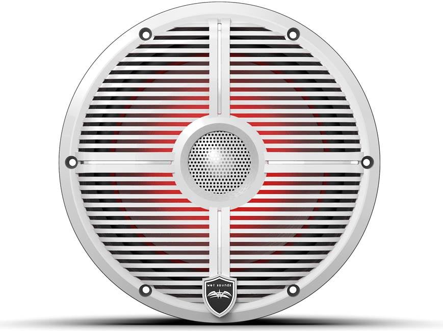Wet Sounds REVO 8 XW-W V3 (White XW Closed Grille) REVO V3 Series