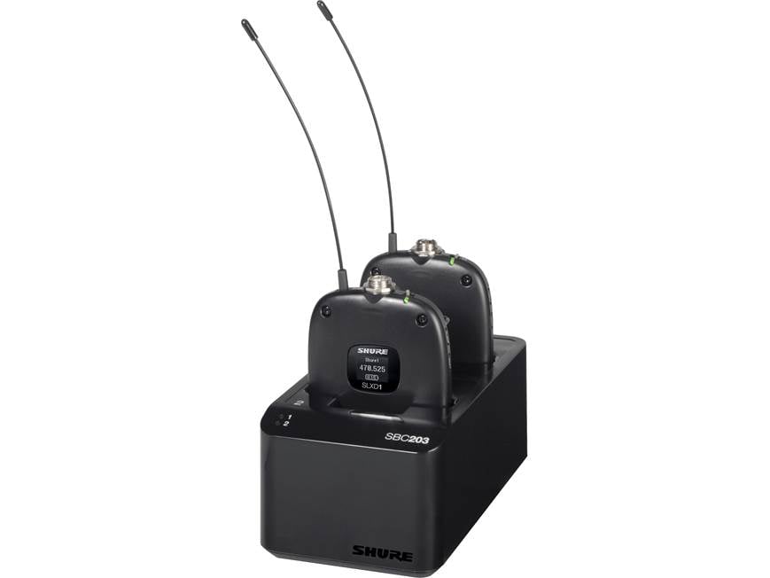 Shure SBC203 Dual docking charging station for SB903 batteries and