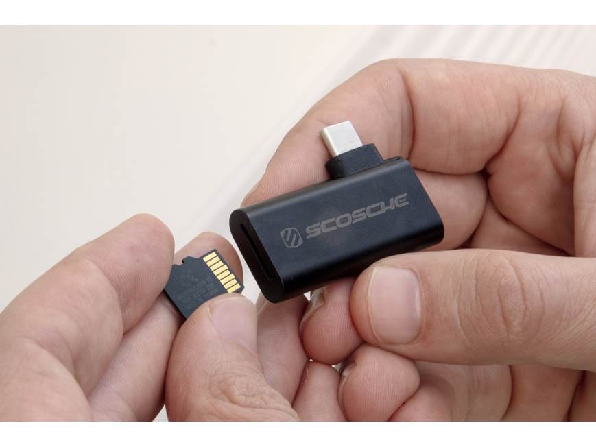 Scosche Strikeline CR USB-C adapter for microSD cards - Thumbnail 5