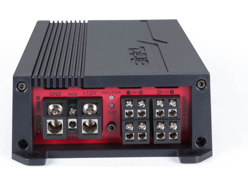 DS18 G1000.4D Gen-X 4-channel car amplifier — 90 watts RMS x 4 at