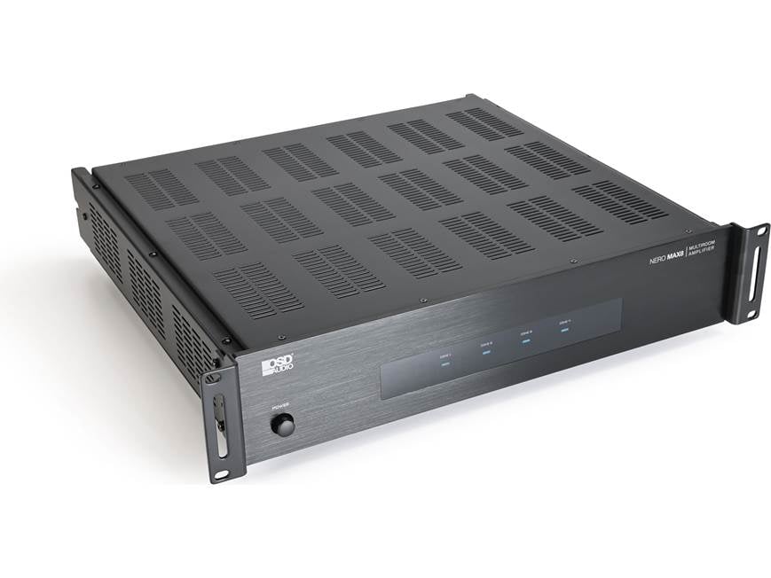OSD NERO MAX8 4-zone, 8-channel multi-room power amplifier with