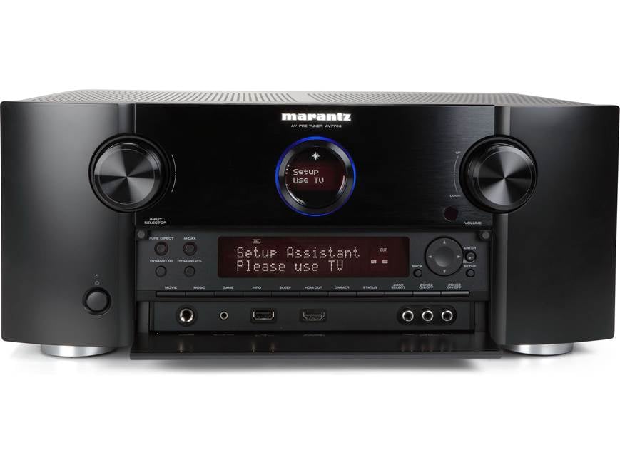 Marantz AV7706 Home theater preamp/processor with 11.2-channel