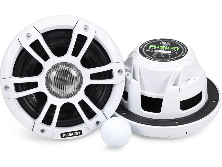 Fusion Signature Series 3i Marine Coaxial Speakers (White, Sports