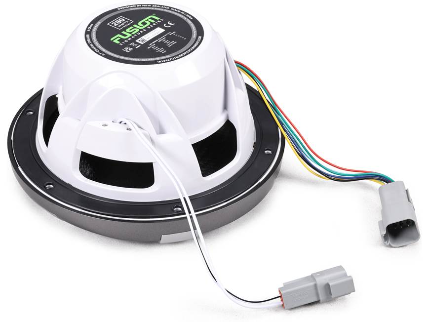 Fusion Signature Series 3i Marine Coaxial Speakers (Gray, Sports
