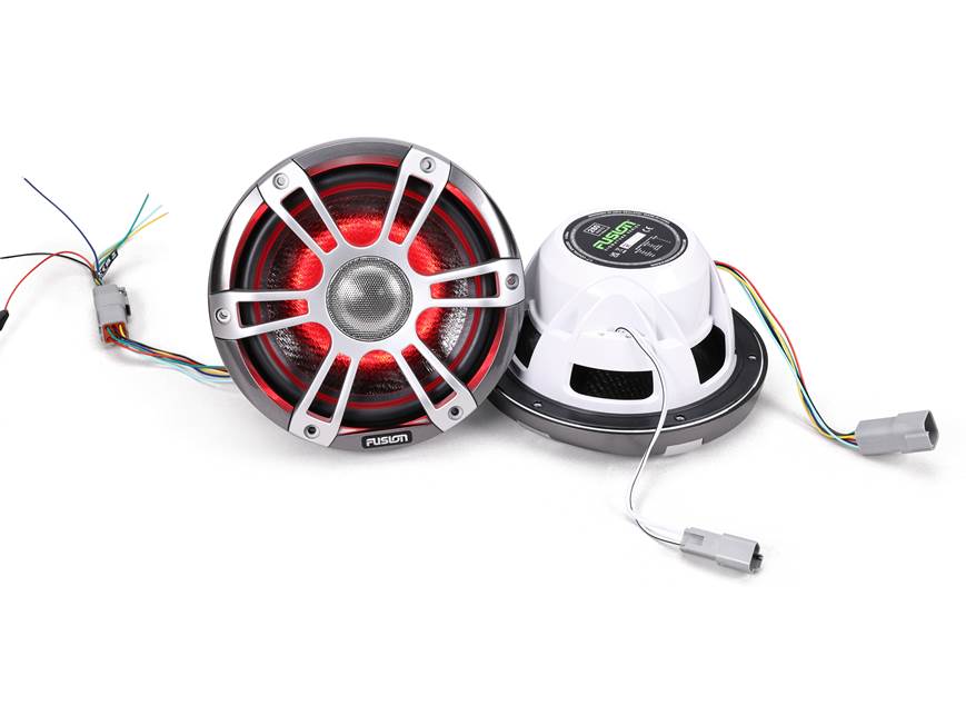 Fusion Signature Series 3i Marine Coaxial Speakers (Gray, Sports