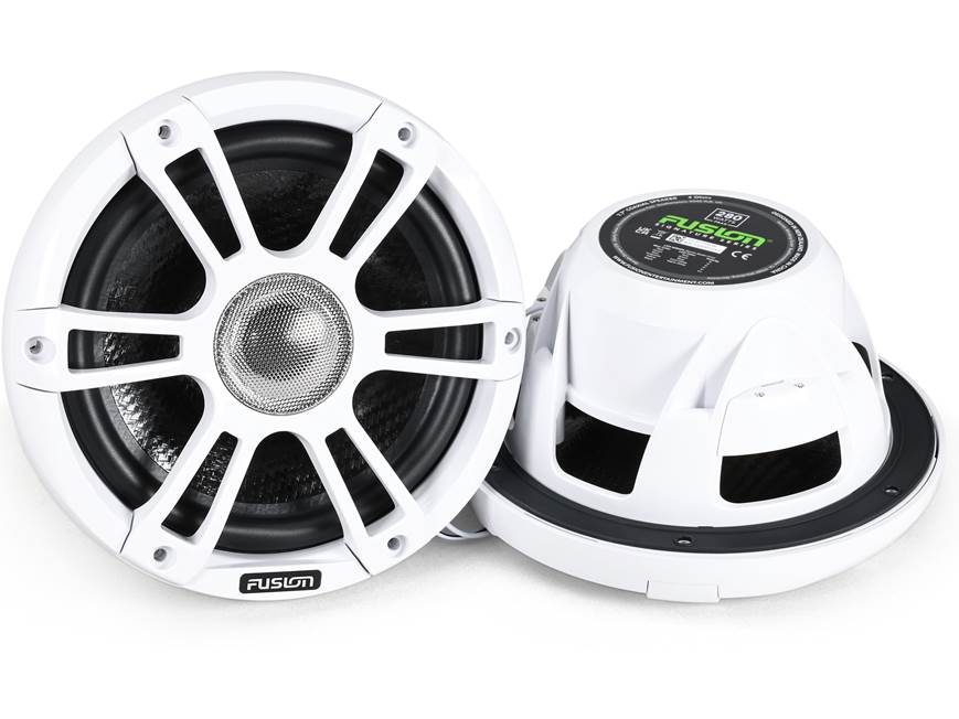 Fusion Signature Series 3i Marine Coaxial Speakers (White, Sports