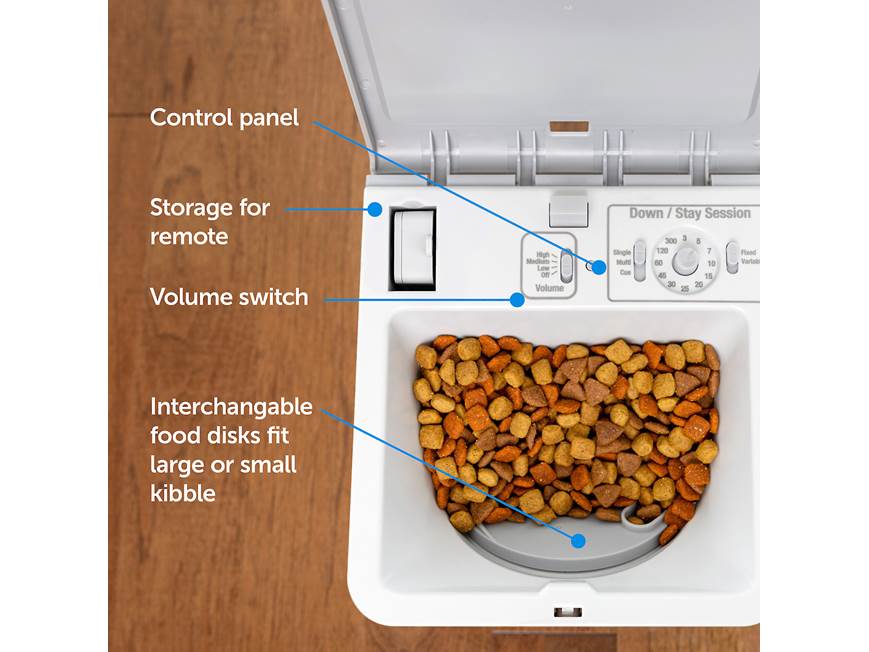 PetSafe Teach & Treat Remote Reward Trainer Automatic dog treat