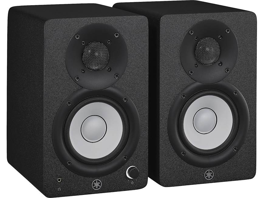 Yamaha HS4 (Black) 2-way powered studio monitors with 4-1/2