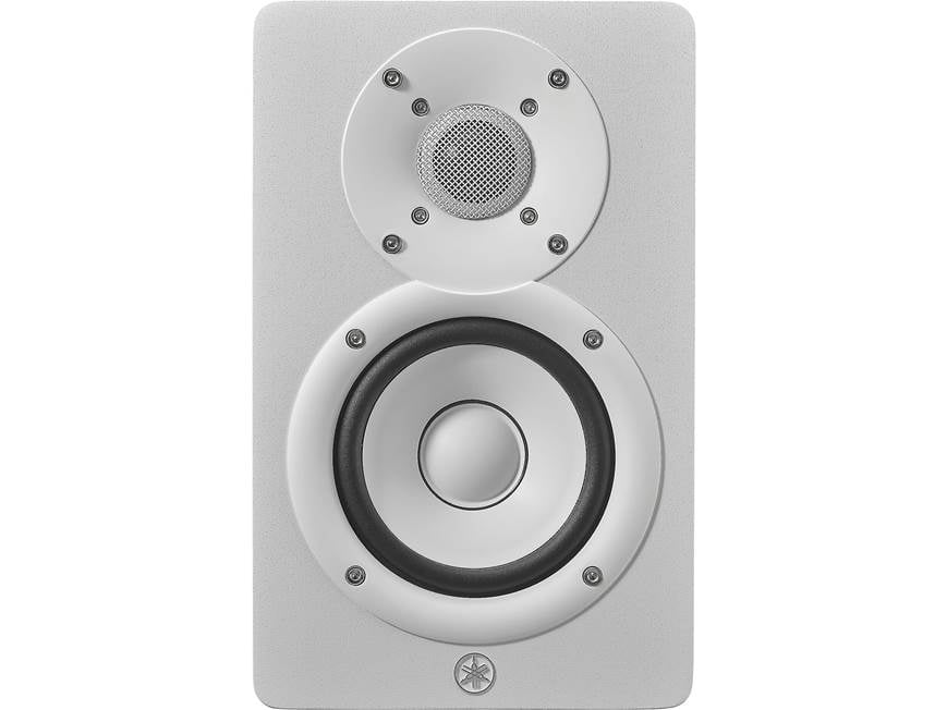 Yamaha HS4 (White) 2-way powered studio monitors with 4-1/2