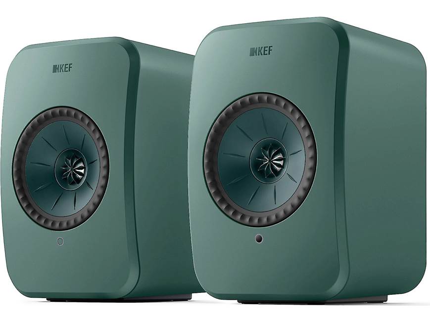 KEF LSX II LT (Sage Green) Powered speakers with Wi-Fi, Apple