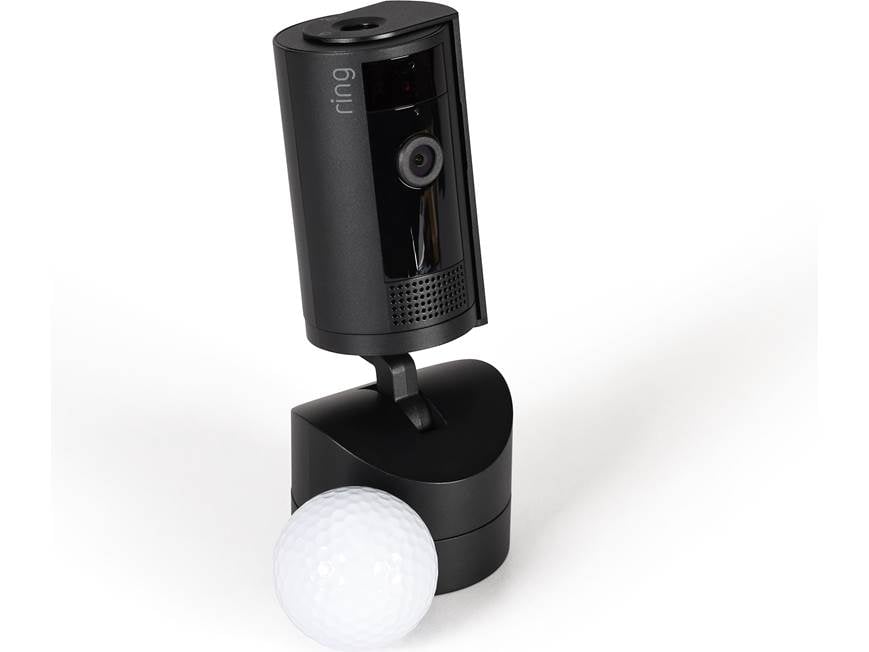 Ring Pan-Tilt Indoor Cam (Black) Plug-in indoor security camera
