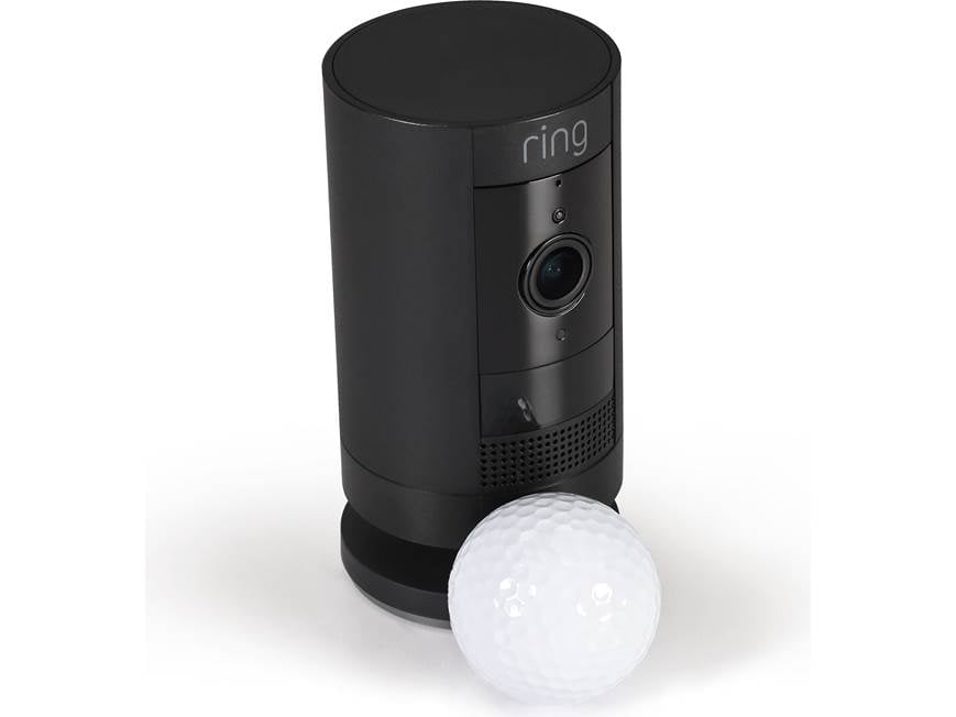 Ring Stick Up Cam Plug-in (3rd Generation) (Black) Indoor/outdoor
