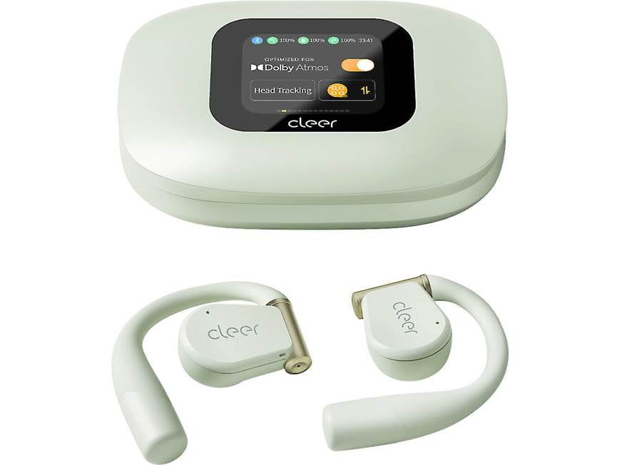 Cleer ARC 3 (Green) Wireless open-ear earbuds with touchscreen