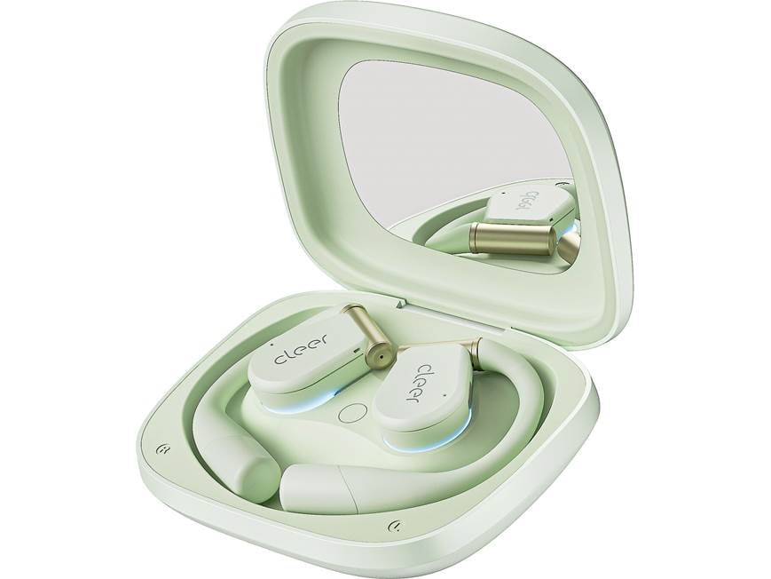 Cleer ARC 3 (Green) Wireless open-ear earbuds with touchscreen