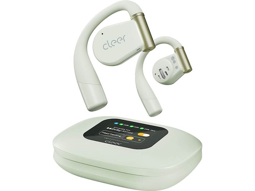 Cleer ARC 3 (Green) Wireless open-ear earbuds with touchscreen
