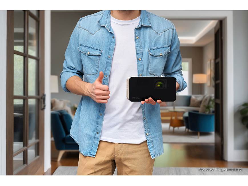 Epson EpiqVision Mini EF21 Compact laser streaming HD projector