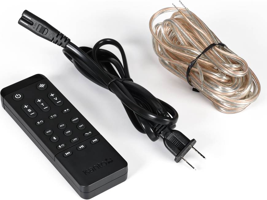 Kanto REN (Matte Black) Powered speakers with Bluetooth® and HDMI