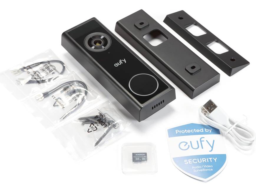 eufy by Anker Video Doorbell C31 Battery-powered or hardwired