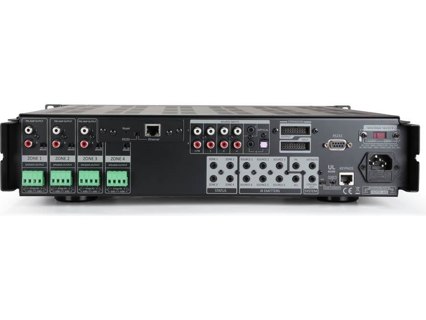 OSD NERO MAX8 4-zone, 8-channel multi-room power amplifier with