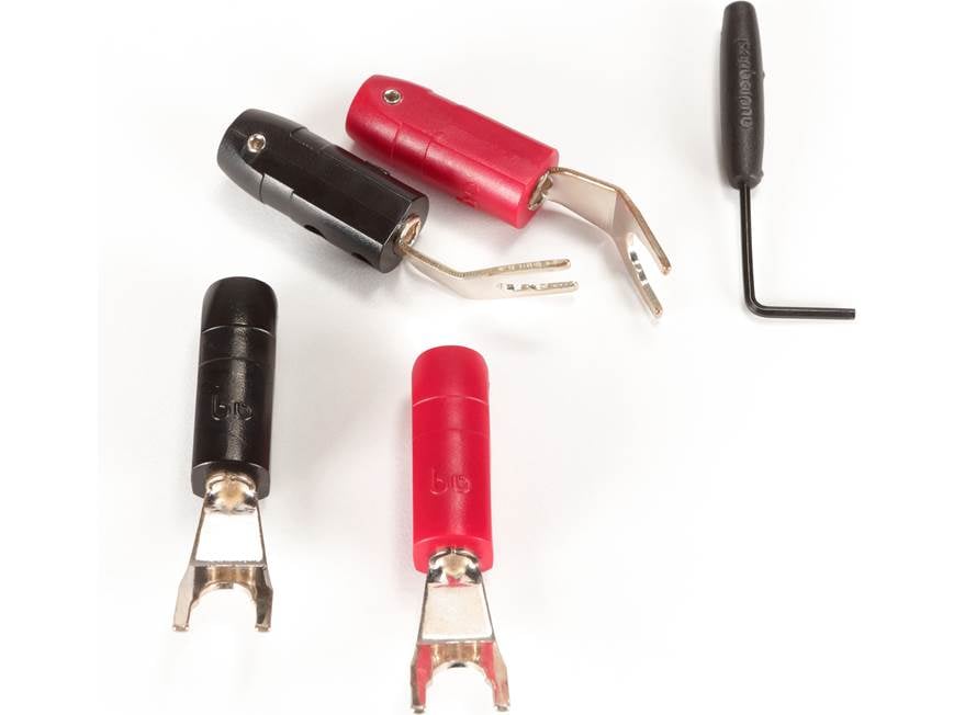 AudioQuest SureGrip 300 Multi-spade Connectors (Silver) Solder