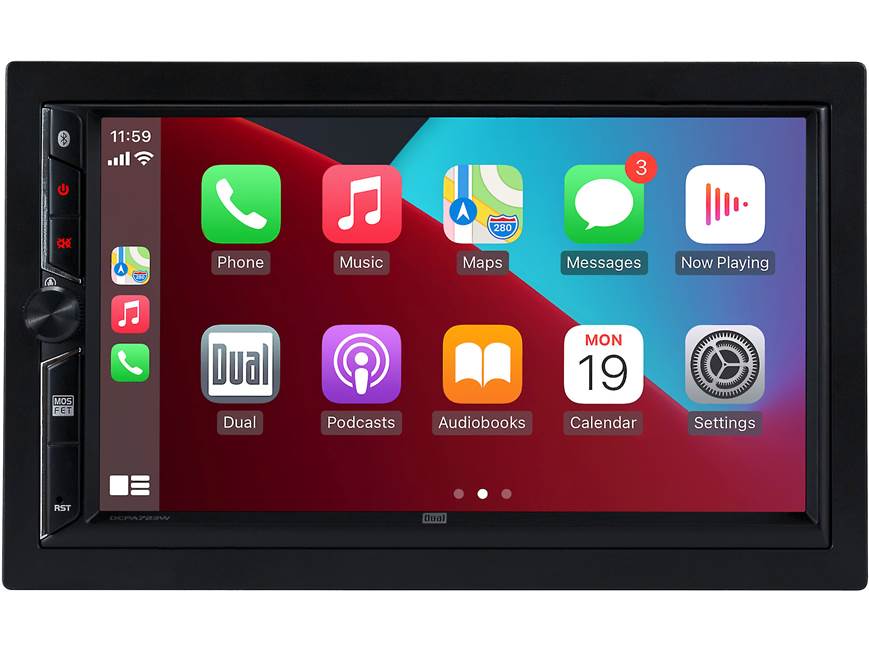 Dual DCPA723W Digital multimedia receiver at Crutchfield