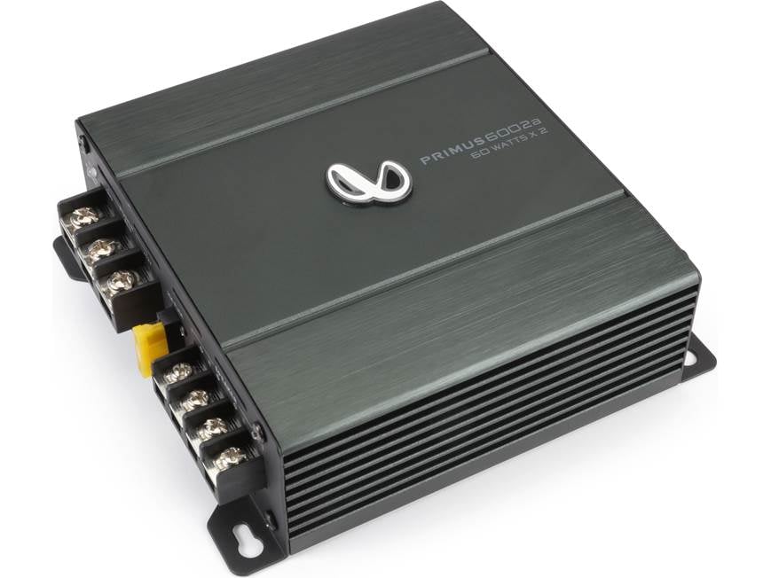 Infinity Primus 6002A Compact 2-channel car amplifier — 60 watts
