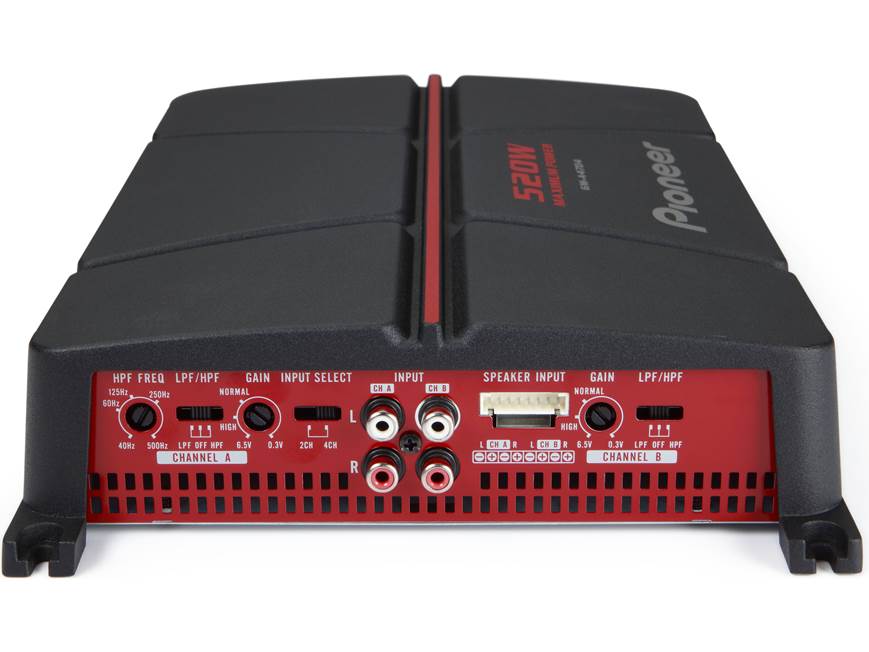 Pioneer GM-A4704 4-channel car amplifier — 40 watts RMS x 4 at