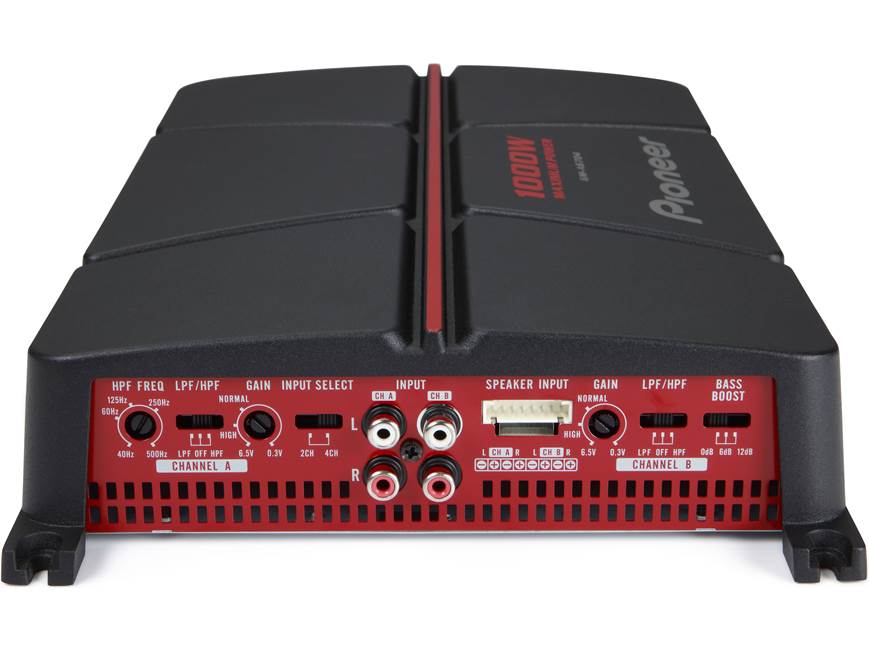 Pioneer GM-A6704 4-channel car amplifier — 60 watts RMS x 4 at