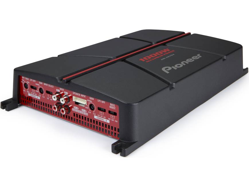Pioneer GM-A6704 4-channel car amplifier — 60 watts RMS x 4 at