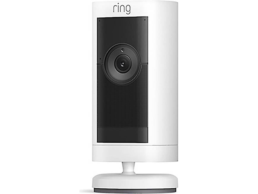新品 3個セット Ring Stick Up Cam Battery ホワイト Stick Up Cam | HD Wired Indoor/Outdoor Security Cam | Ring