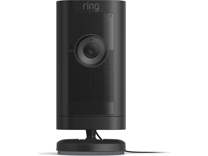 Ring 防犯カメラ 3台セットStick Up Cam Battery 黒 Ring Stick Up Cam Pro (Plug-in) (Black) Plug-in indoor/outdoor