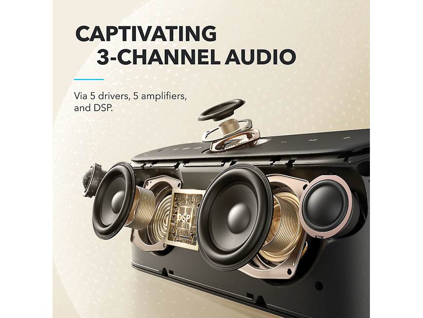 Anker Soundcore Motion X600 Portable Bluetooth® speaker at Crutchfield