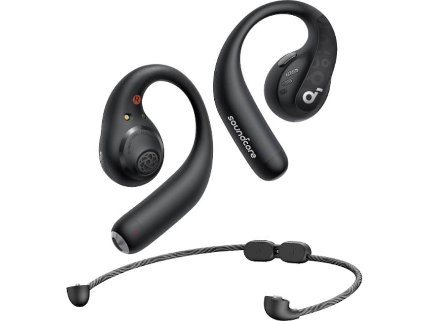 Anker Soundcore AeroFit Pro Wireless open-ear earbuds at Crutchfield