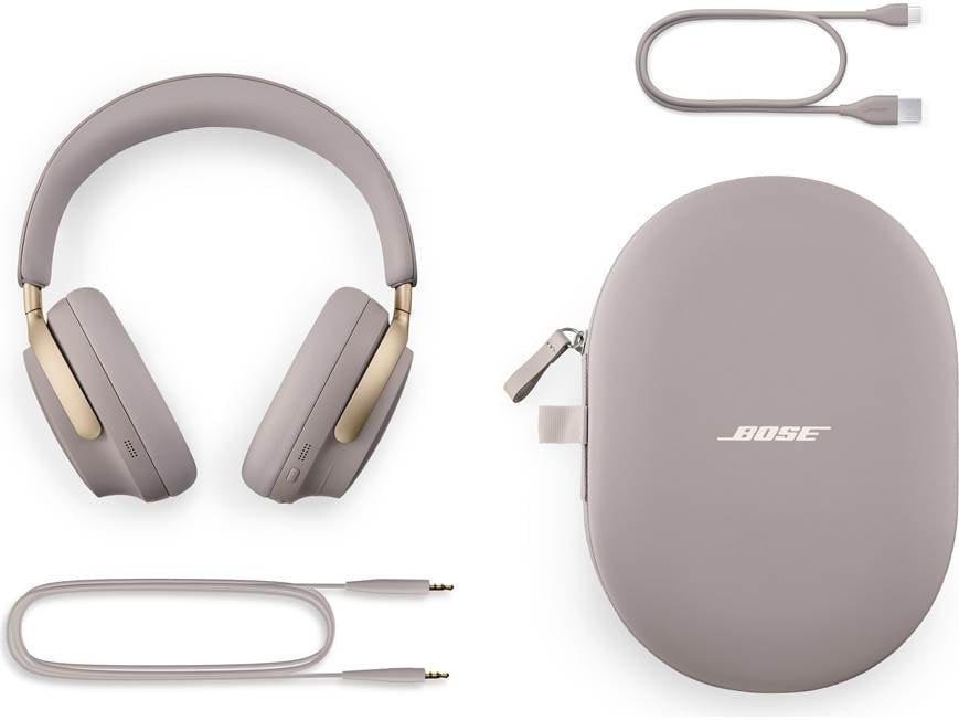 Bose QuietComfort Ultra Headphones (Sandstone) Over-ear wireless