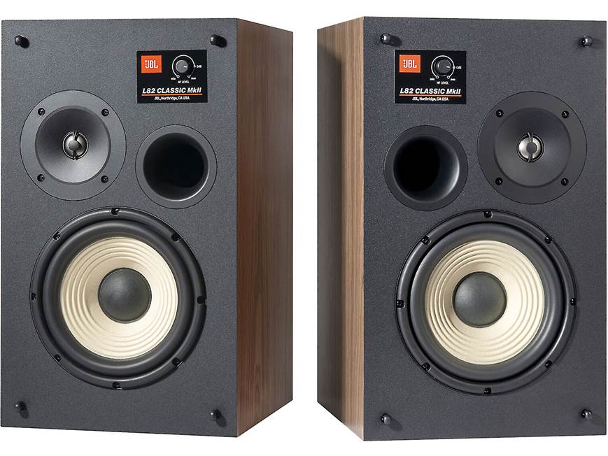 JBL L82 Classic MkII (Orange Grilles) Vintage-styled bookshelf