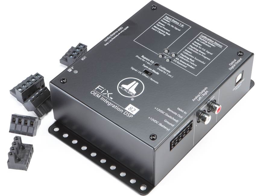 JLオーディオ Fix82 DSP ライン変換シグナルプロセッサー JL Audio FiX™ 82 Digital Signal Processor DSP for adding amps and